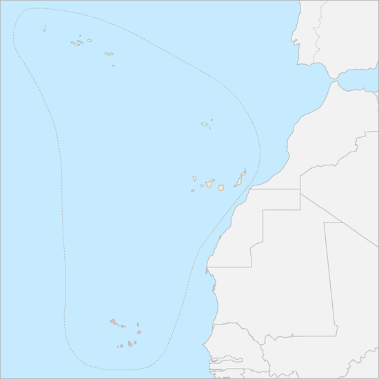 마카로네시아 국가 지도