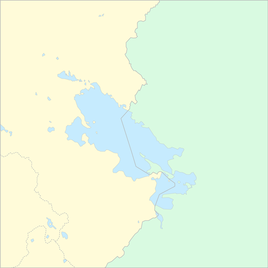 티티카카호 국가 지도