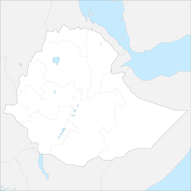에티오피아 행정 지도