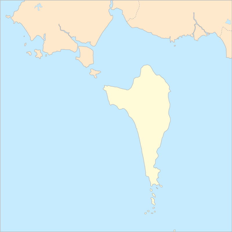 푸꾸옥섬 행정 지도