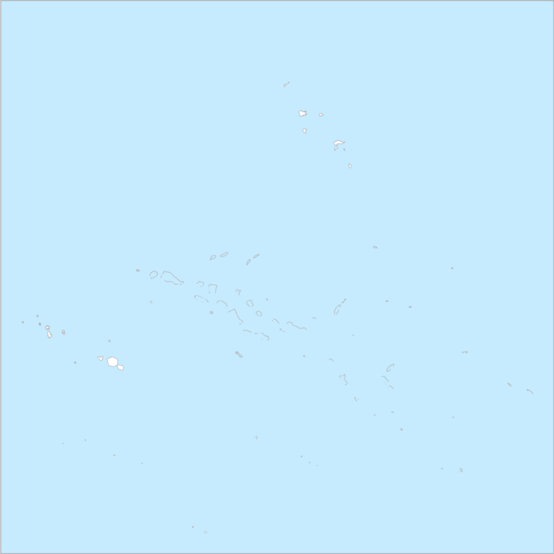 프랑스령 폴리네시아 행정 지도