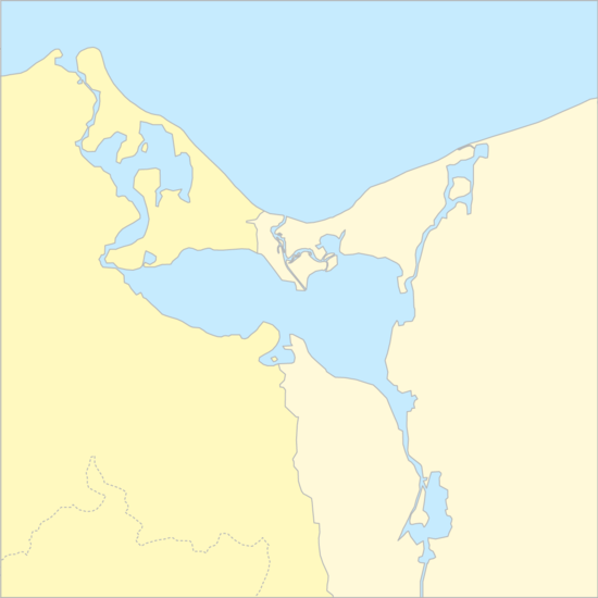 슈체친석호 국가 지도