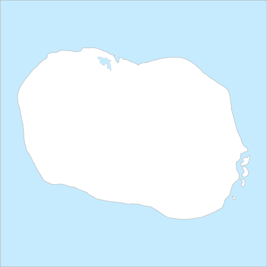 라로통가섬 행정 지도