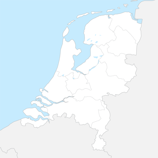 네덜란드 행정 지도